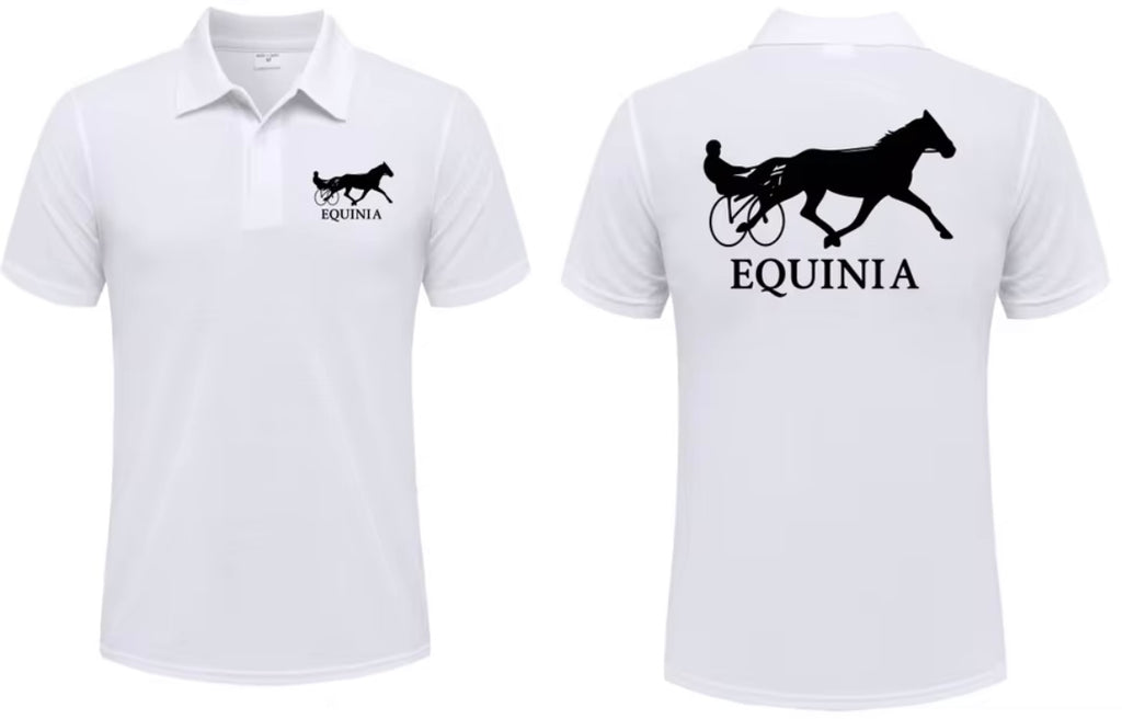 Polo Equinia – Trotteur • Impression Premium • Homme & Femme